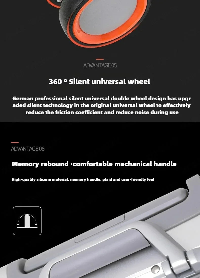 Large Capacity Trolley Suitcase Travel Bag Aluminum-magnesium Alloy Travel Suitcase Business Rolling Luggage Jetvance