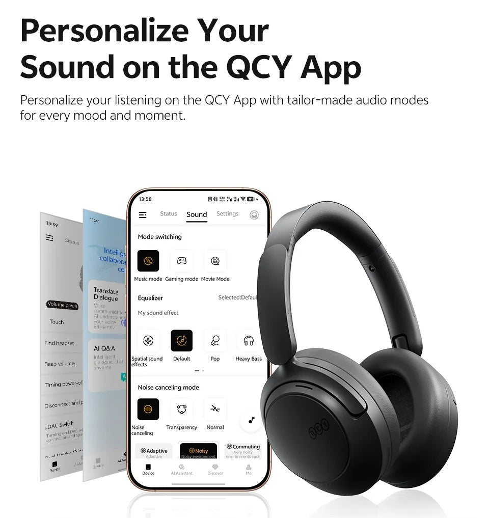 QCY Travel Heaphones Jetvance