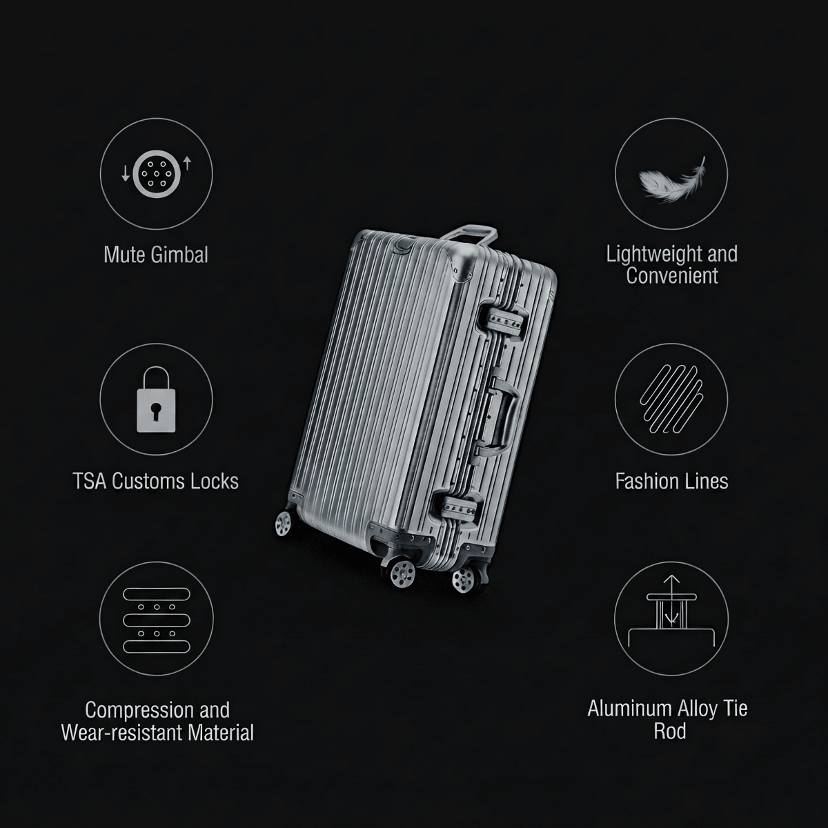 Jetvance Armored Suitcase Jetvance