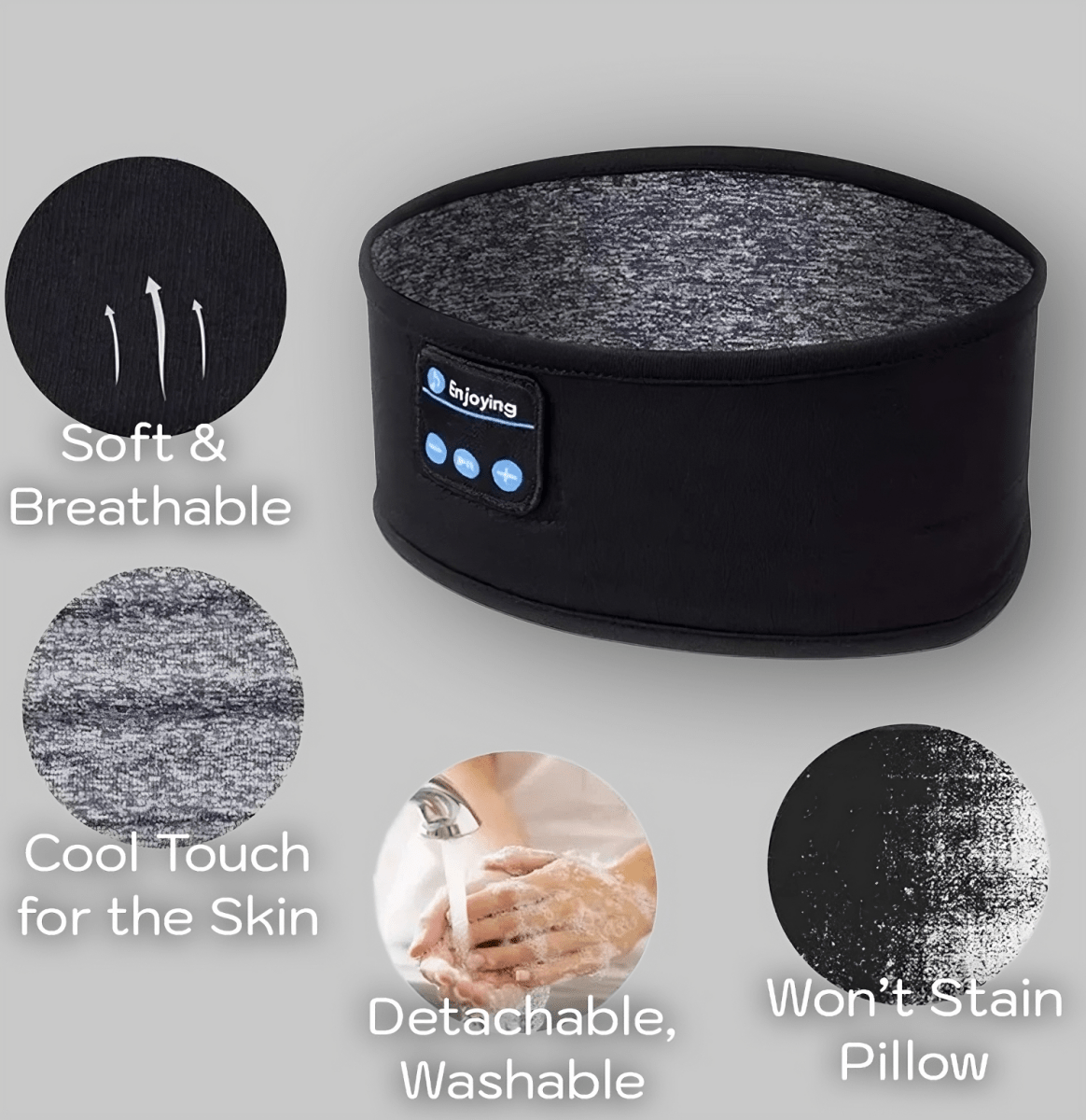 Serenity from Jetvance all the 4 different perks of the headband